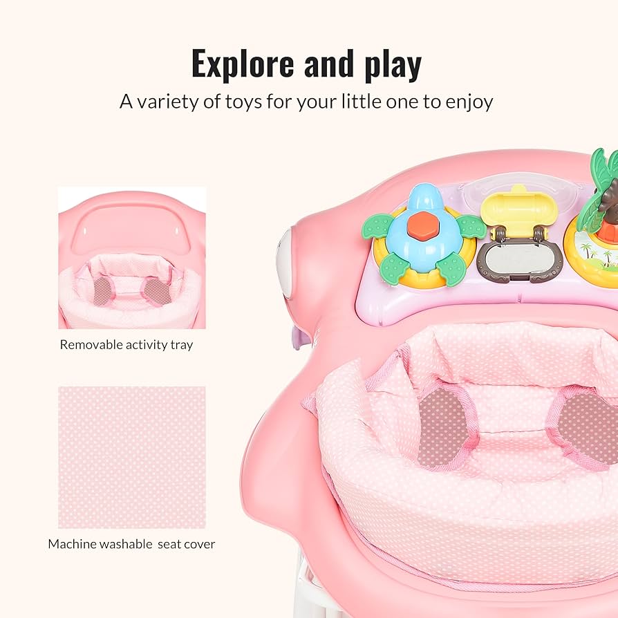 Aloha Blossom × WALKER Amazon.com : Dream on Me 2-in-1 Aloha Fun Baby Walker in